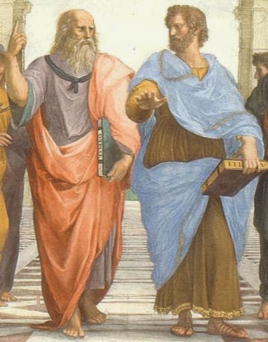 Två intelligenta individer från antikens Grekland